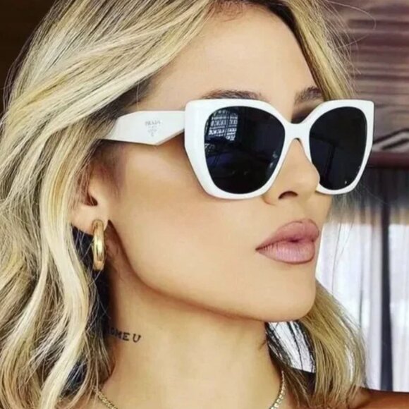 Prada Accessories - NEW PRADA WHITE WOMEN SUNGLASSES PRADA